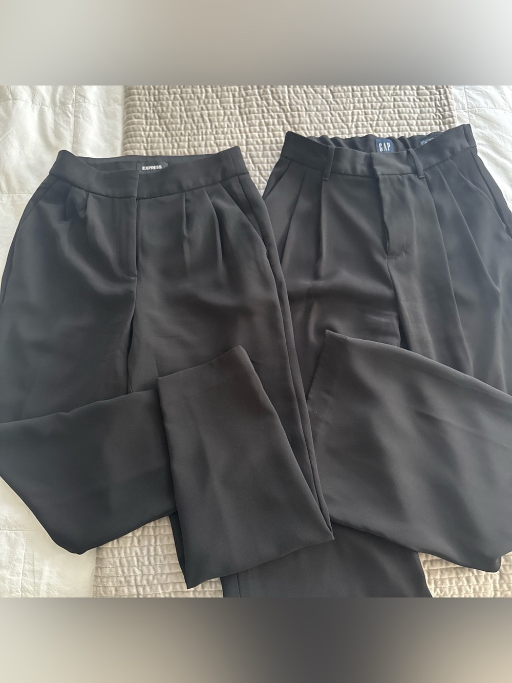 Bundle of 2 pants trousers from express and gap